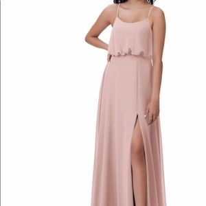 Azazie Lupe Dress in Dusty Rose